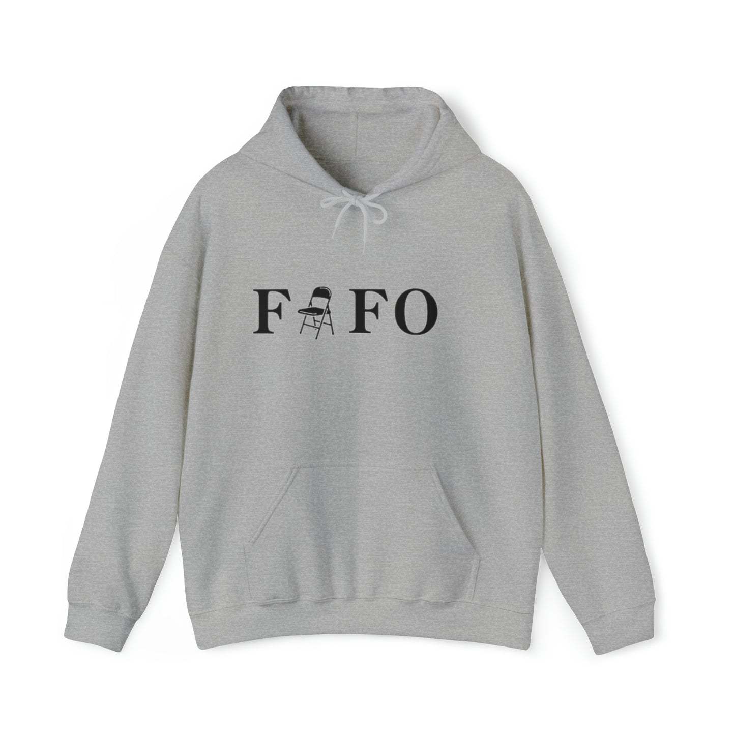 FAFO HOODIE (BLACK LETTERS)