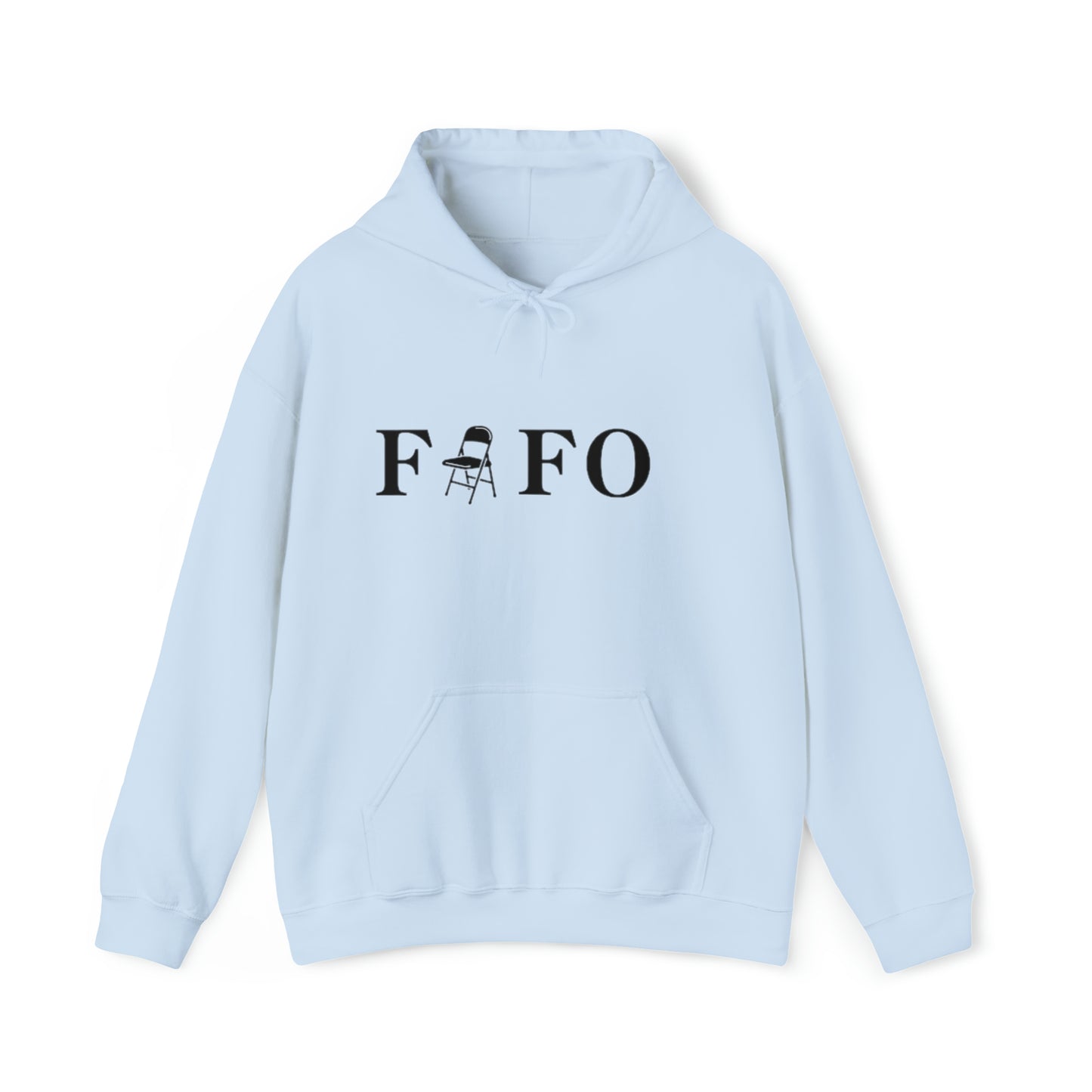 FAFO HOODIE (BLACK LETTERS)