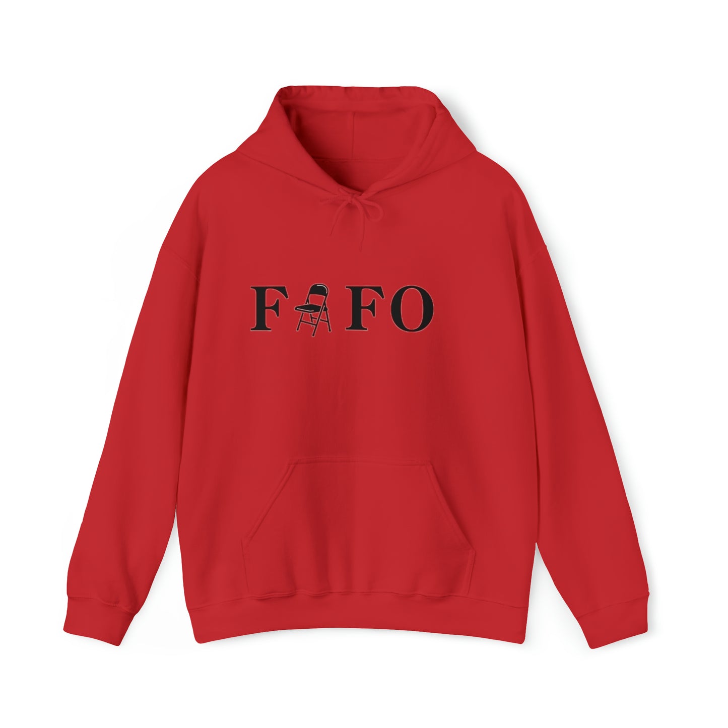 FAFO HOODIE (BLACK LETTERS)