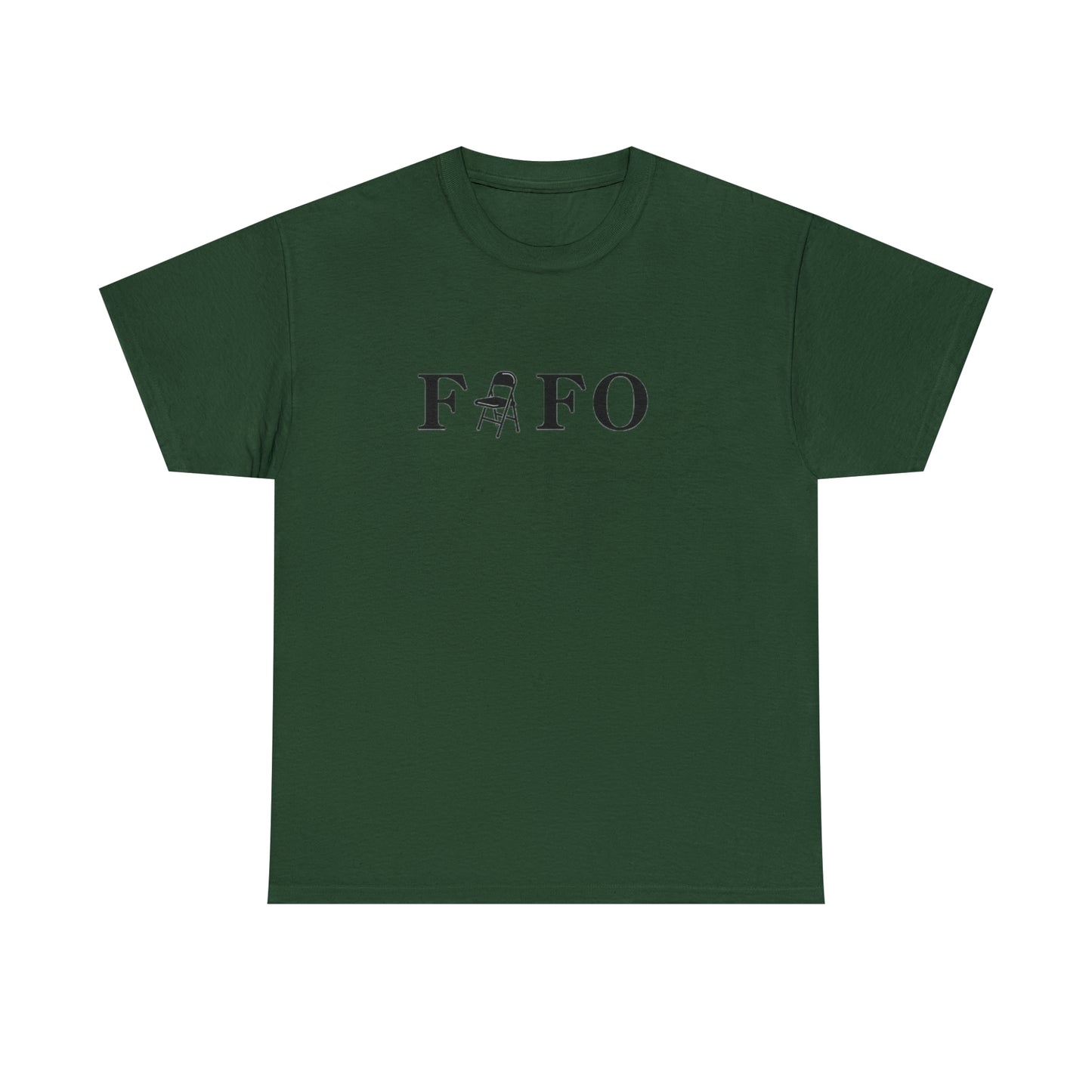 FAFO T-SHIRT (BLACK LETTERS)