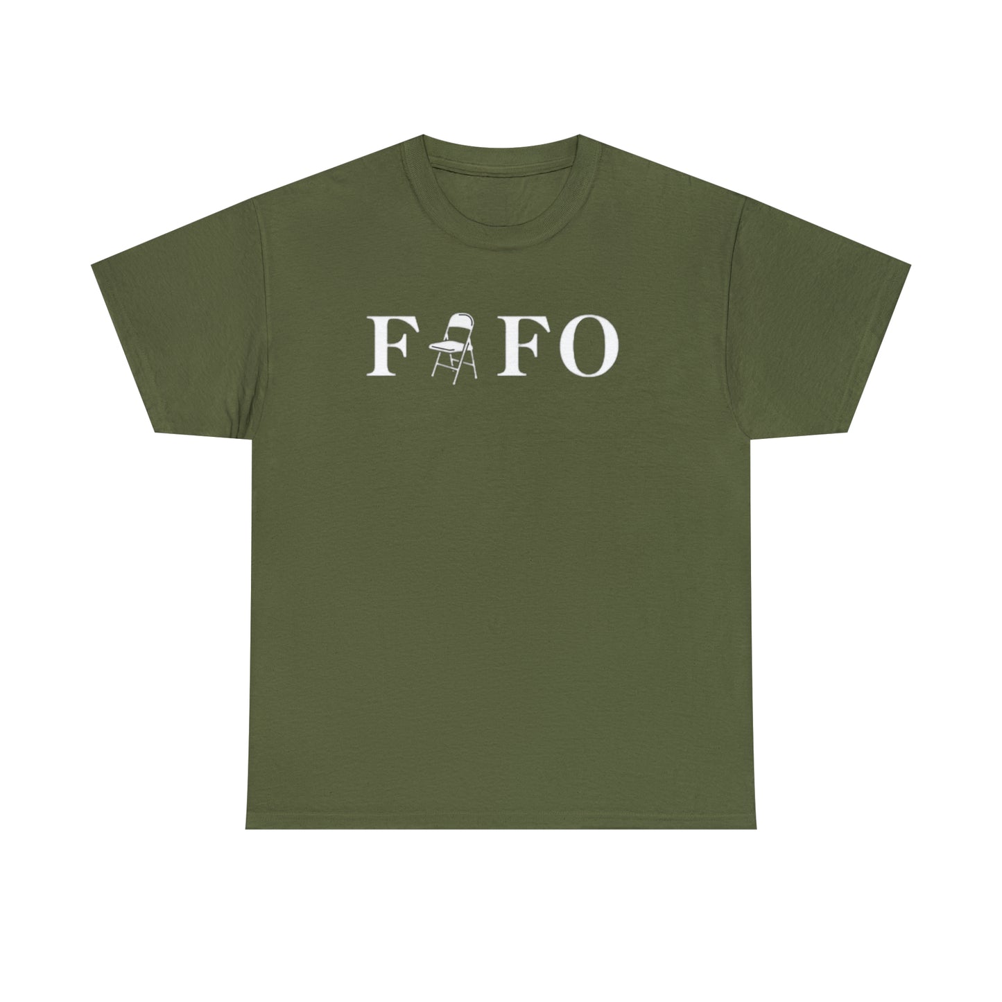 FAFO T-SHIRT(WHITE LETTERS)
