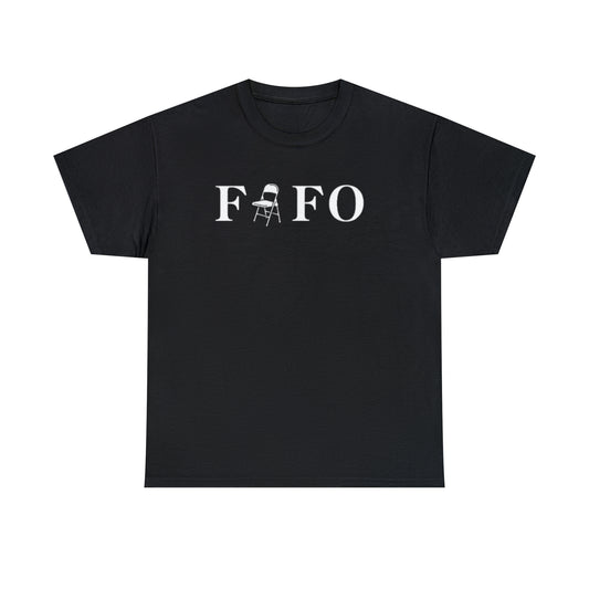 FAFO T-SHIRT(WHITE LETTERS)