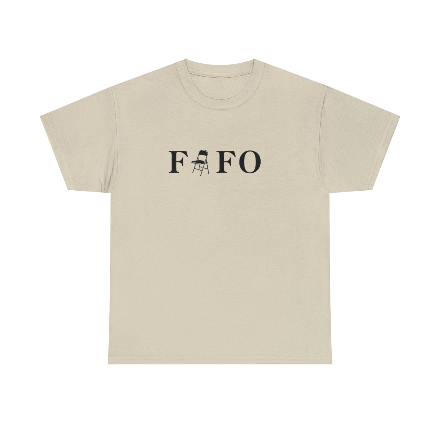 FAFO T-SHIRT (BLACK LETTERS)