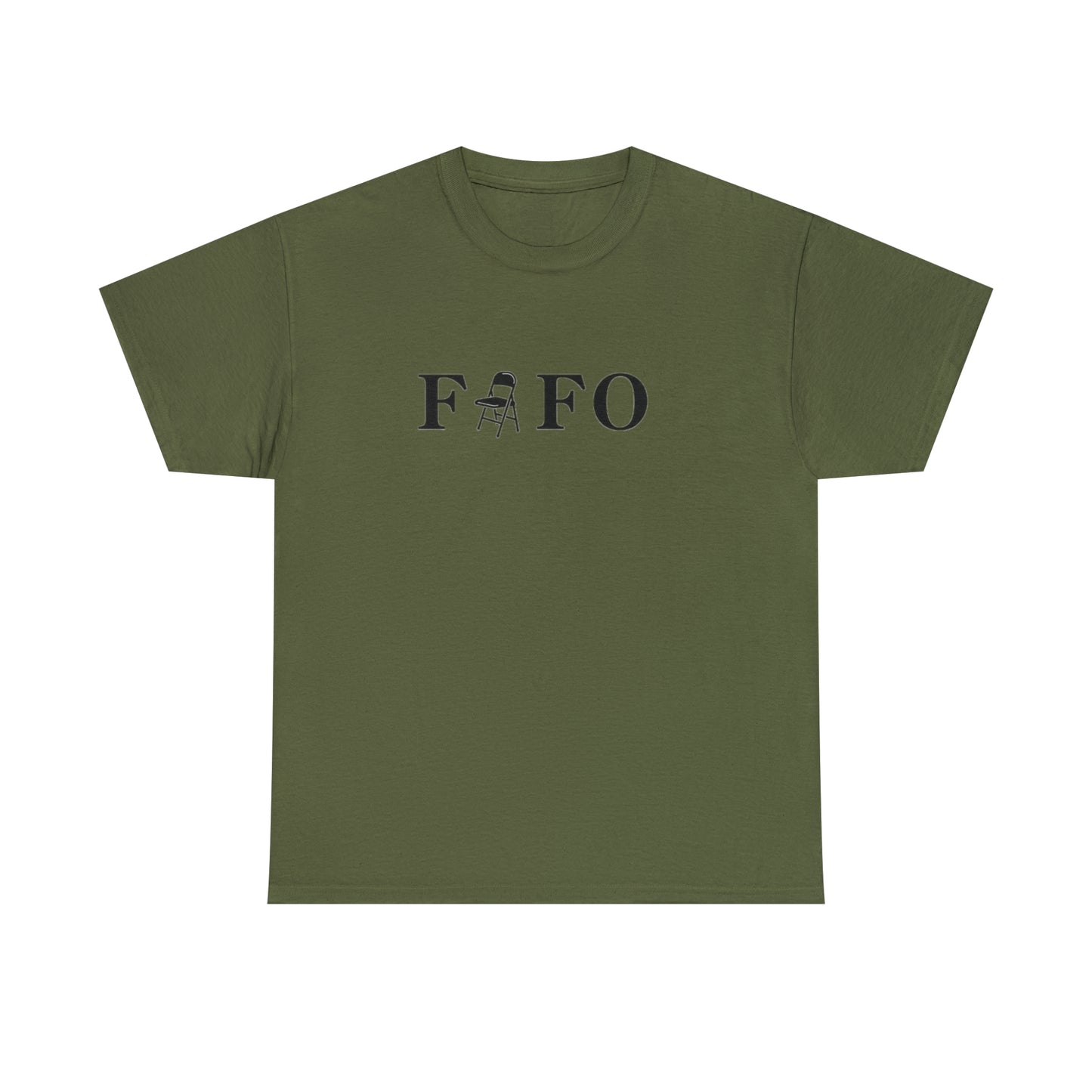 FAFO T-SHIRT (BLACK LETTERS)