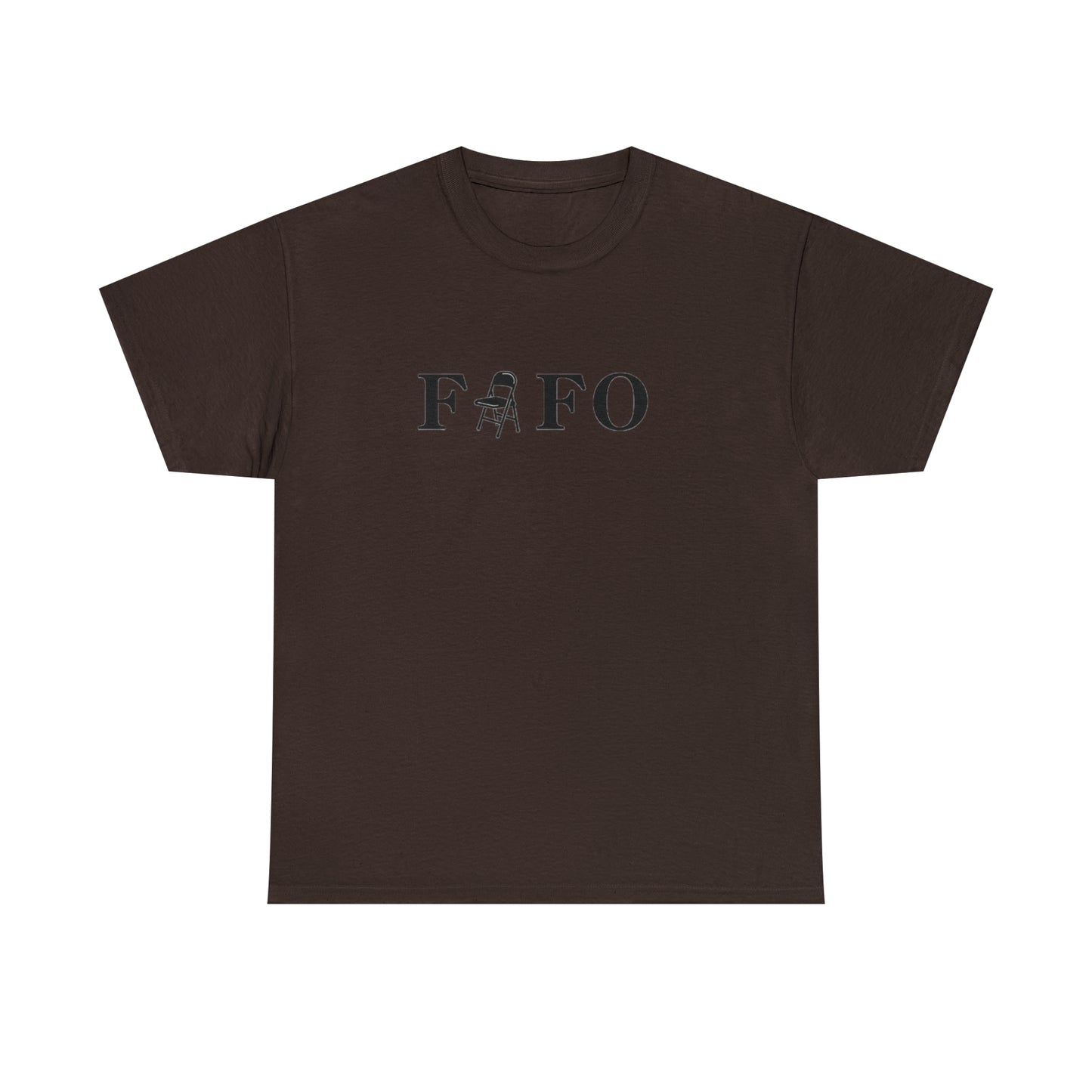 FAFO T-SHIRT (BLACK LETTERS)
