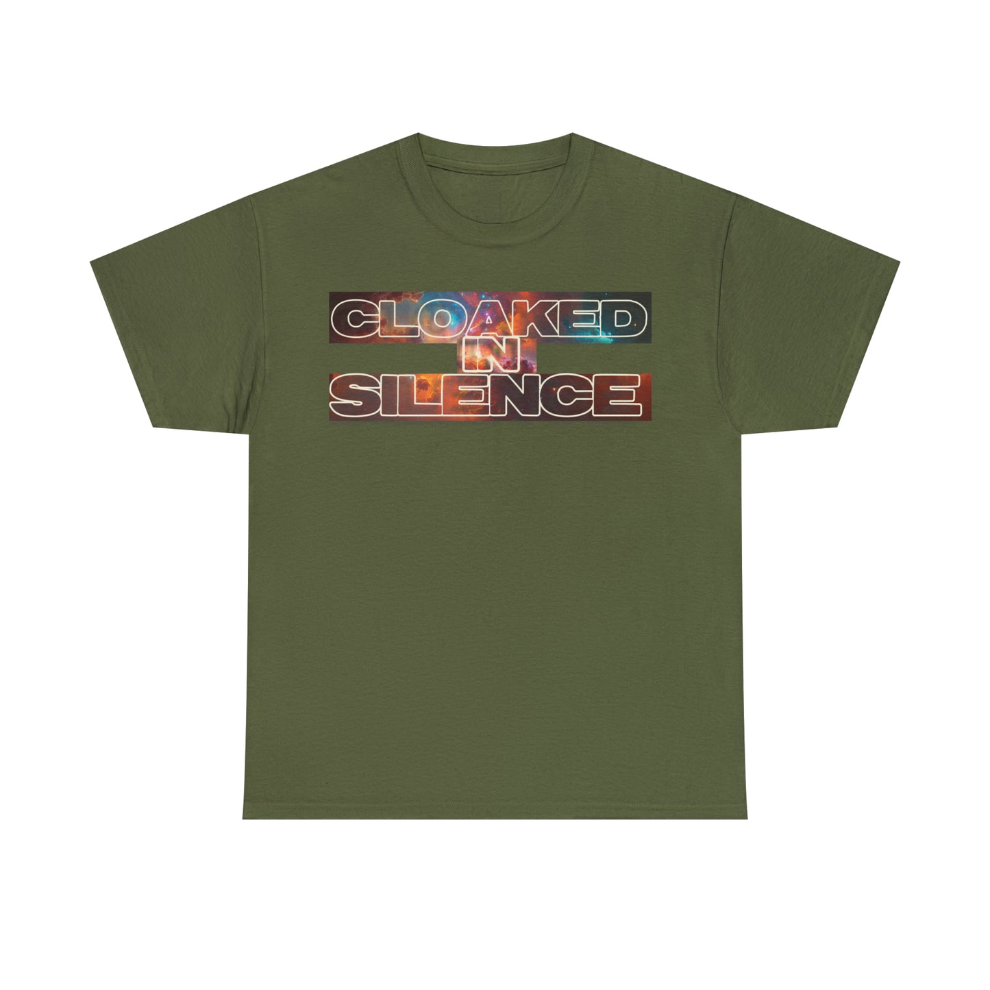CLOAKED IN SILENCE TEE
